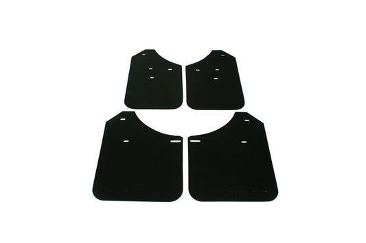 RALMF1-BAS-BLK Rally Armor Basic Mud Flaps Black Logo - 2002-2007 Subaru WRX/STI,