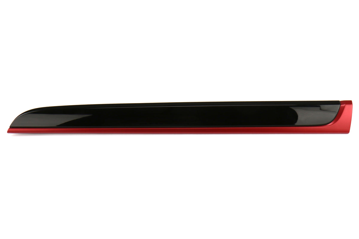 SUB66077FJ250 Subaru Piano Black with Red Dash Trim (Passenger),