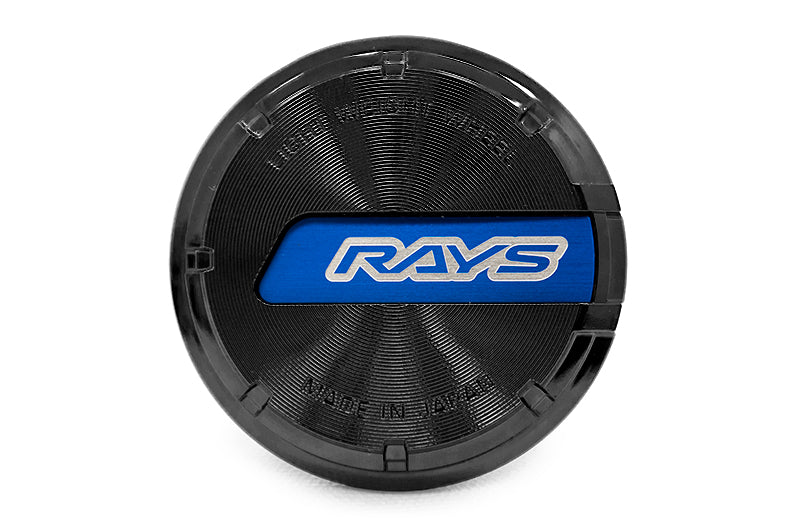 GRAWCGLBLBK Rays Gram Lights 57CR / 57DR GL Center Cap-Blue-Black,