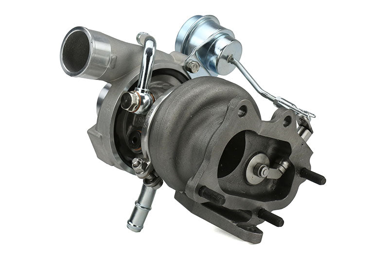 FPT2025050 Forced Performance FP BLUE Turbocharger 58mm 8cm IWG w/ Oil Feed Line - 2002-2007 Subaru WRX / 2004+ Subaru STI,