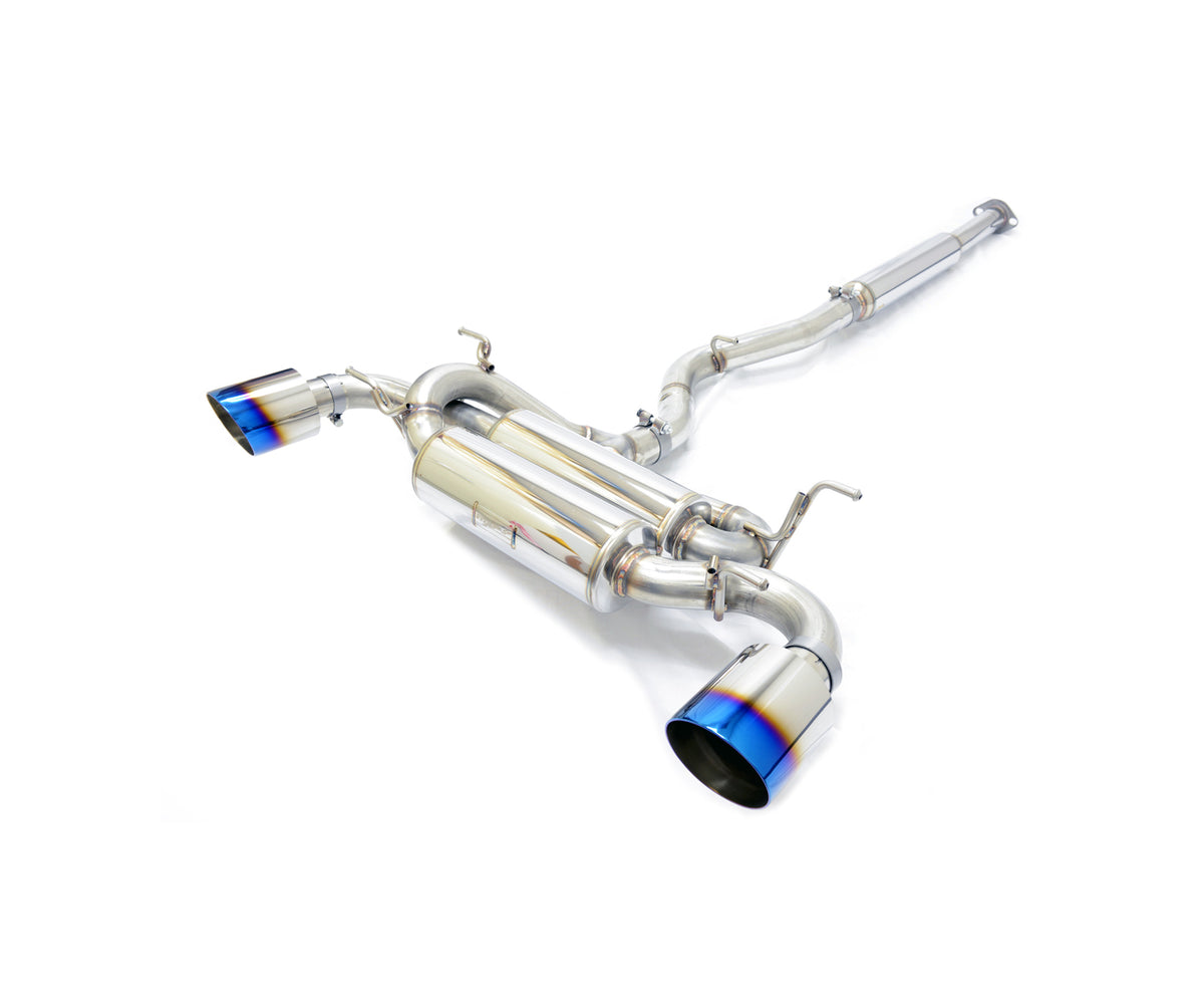 MXPMXSPFT86 MXP Dual Exit Catback Exhaust TI Tips - 2013+ FT86,